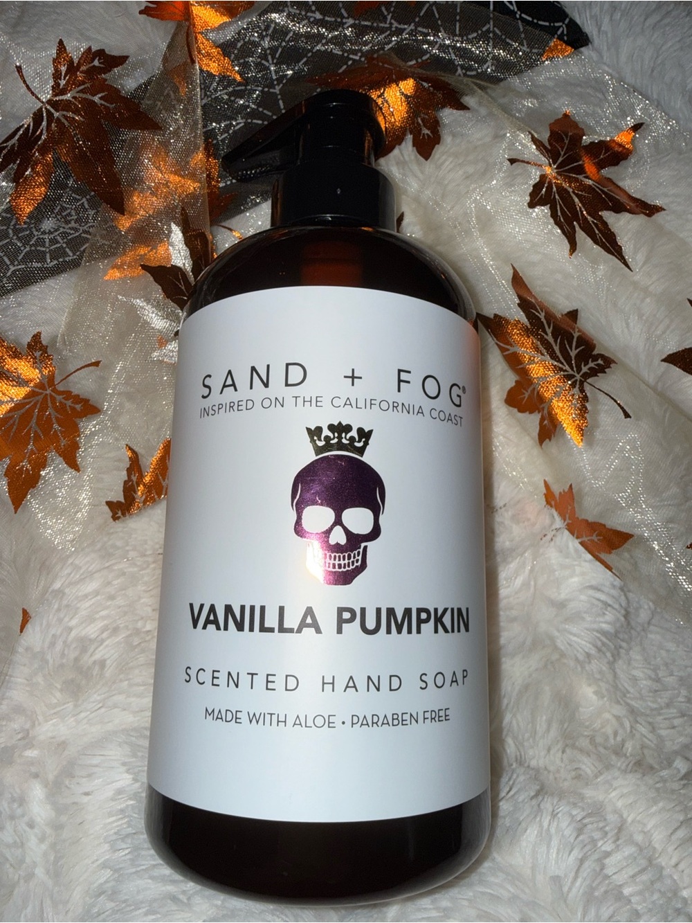 Sand and Fog- Vanilla Pumpkin Scented Hand Soap